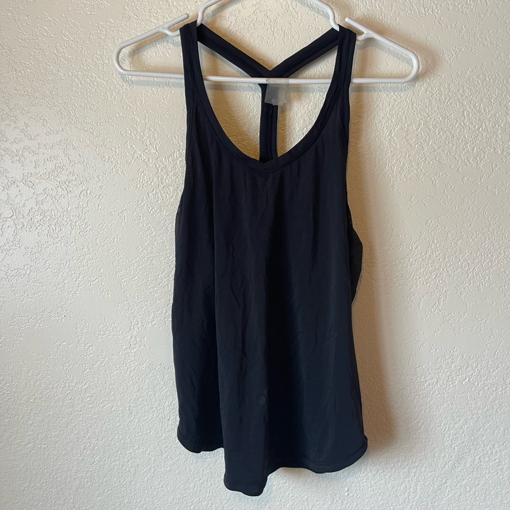 Black tank top